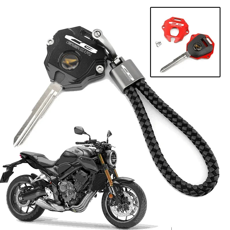 CNC Key Cover CBR HONDA CBR650R 600RR 1000RR 500R 250RR Keychain Shell Case