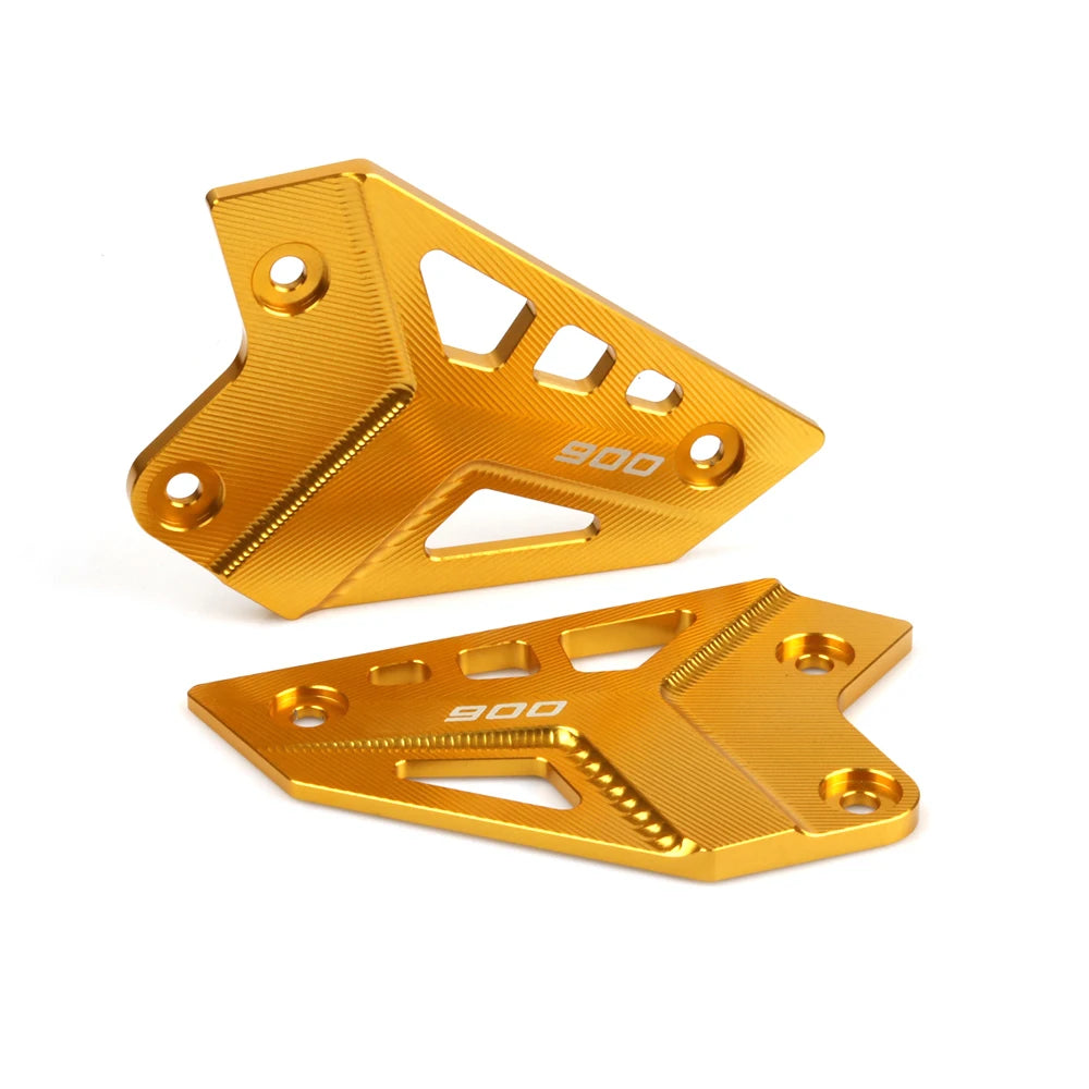 Kawasaki Z900 2017–2024 Rear Footpeg Heel Guard Plates CNC Alloy – All Colours