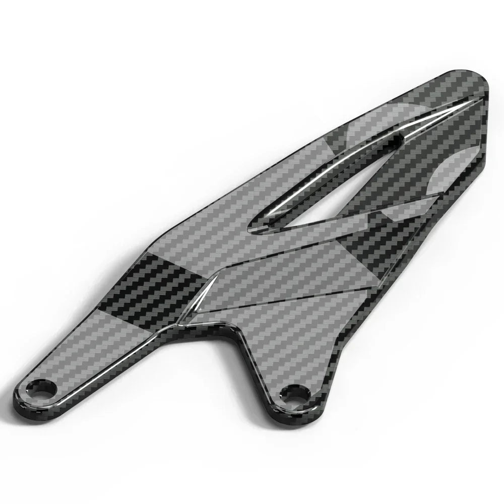 Yamaha R1 R1M 2015-2024 Carbon look Foot Pedal Heel Guard Plates Decoration Set