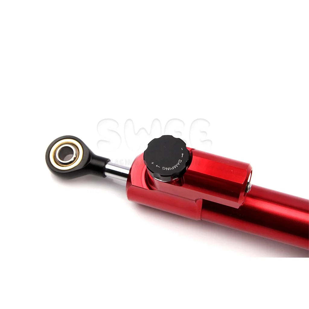 Universal Adjustable Motorcycle Steering Damper 256mm Yamaha Honda Suzuki Kawasaki