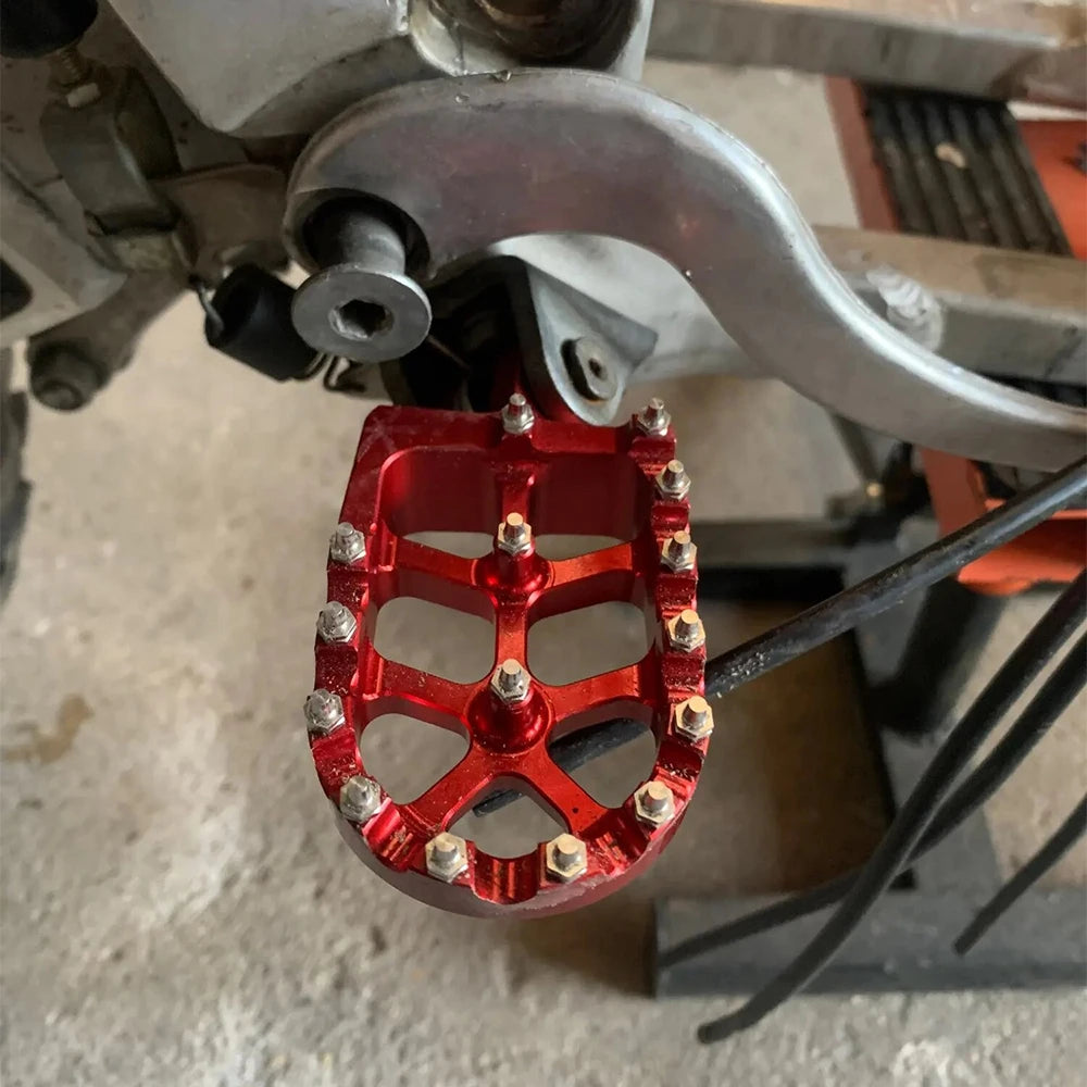 Honda CRF300L CRF250 CRF450 Foot Pegs Pedals Rest Footrests CNC Alloy 2002–2023