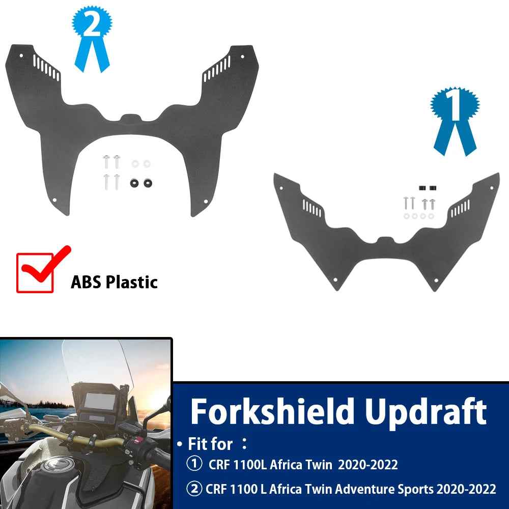 Forkshield Updraft Deflector for Honda CRF1100L Africa Twin 2020-2023 Infill