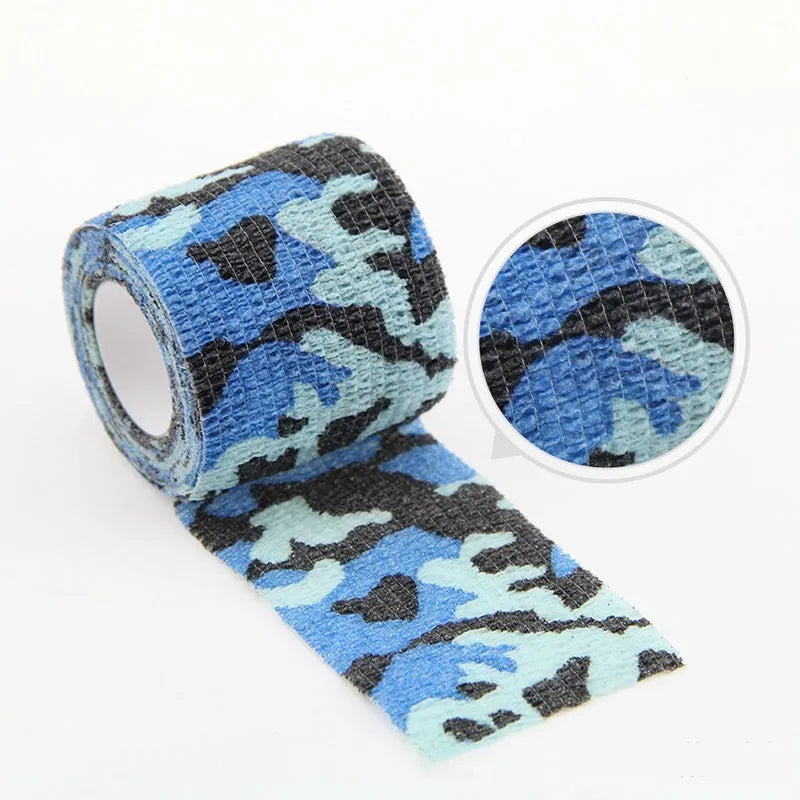 1pc Camouflage Invisible Tape Camo Form Self-Cling Wrap for Hunting Outdoor Gear