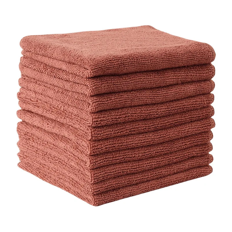 1/20Pcs Microfiber Cleaning Wipes - Absorbent & Thickened Household Cloths