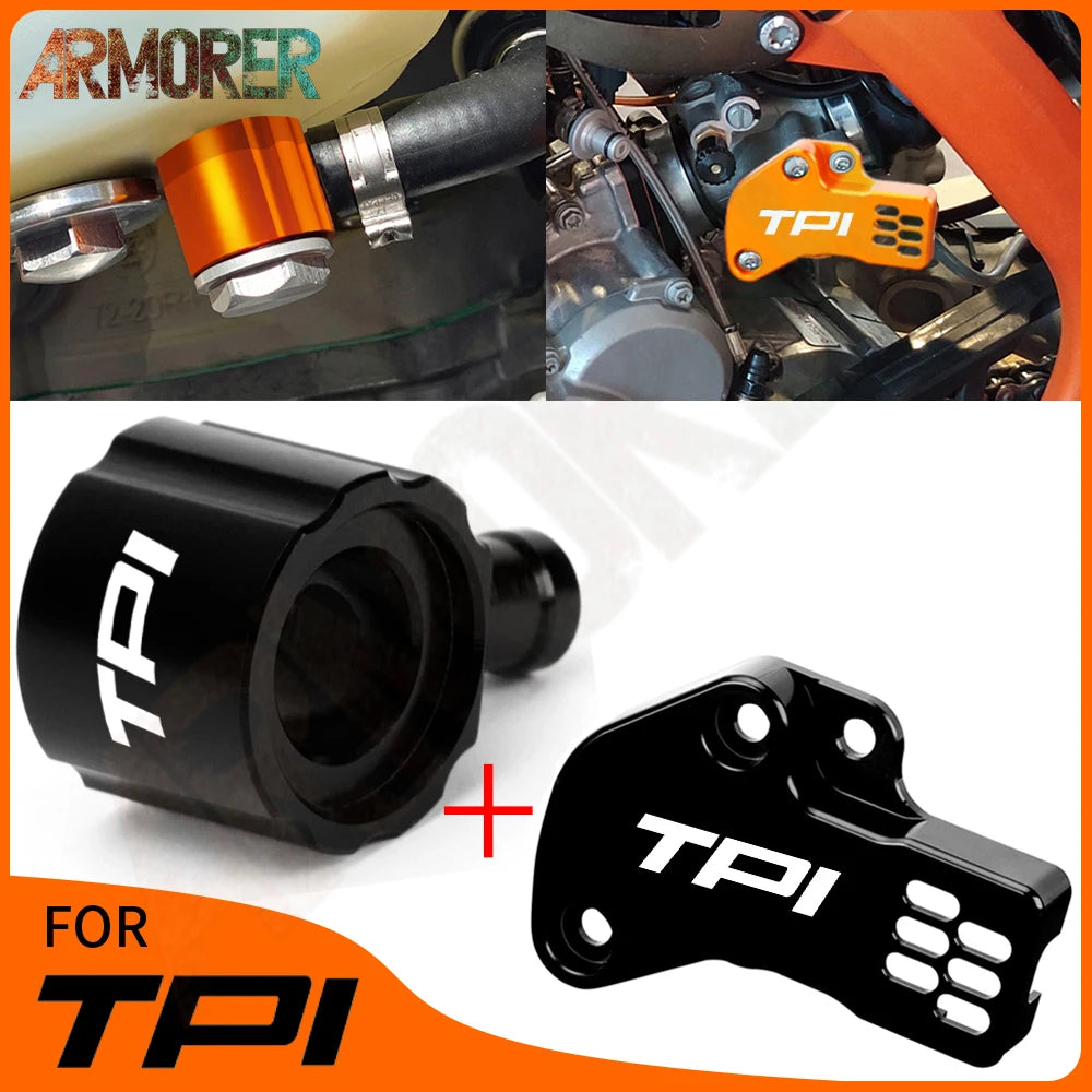 KTM Fuel Line Tank Connector Sensor Guard Protector CNC Aluminum 2020-2022
