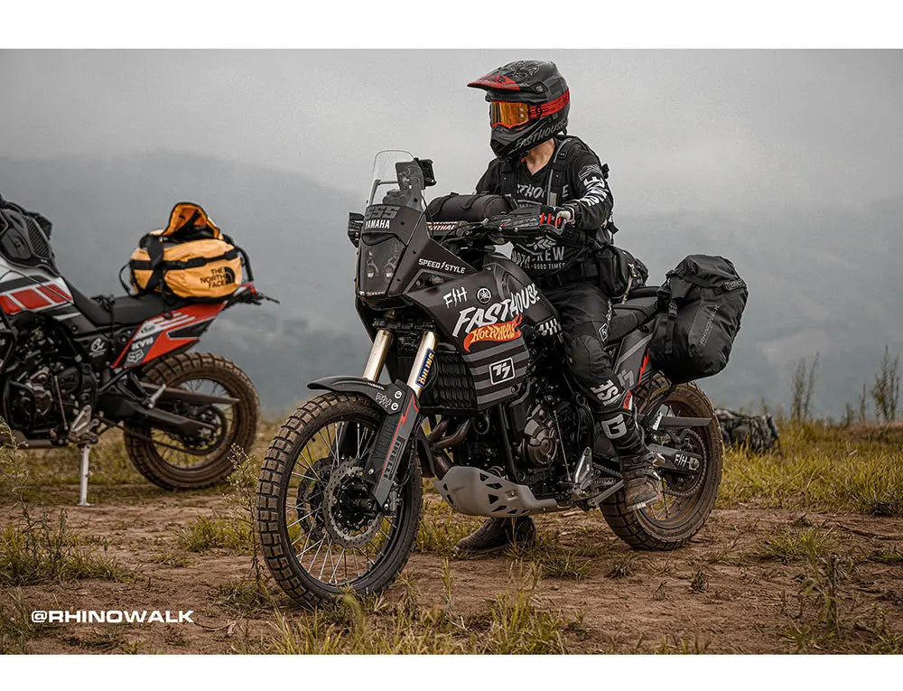 Rhinowalk Motorcycle Side Bags 100% Waterproof 18L/28L/48L Large-Capacity Panniers