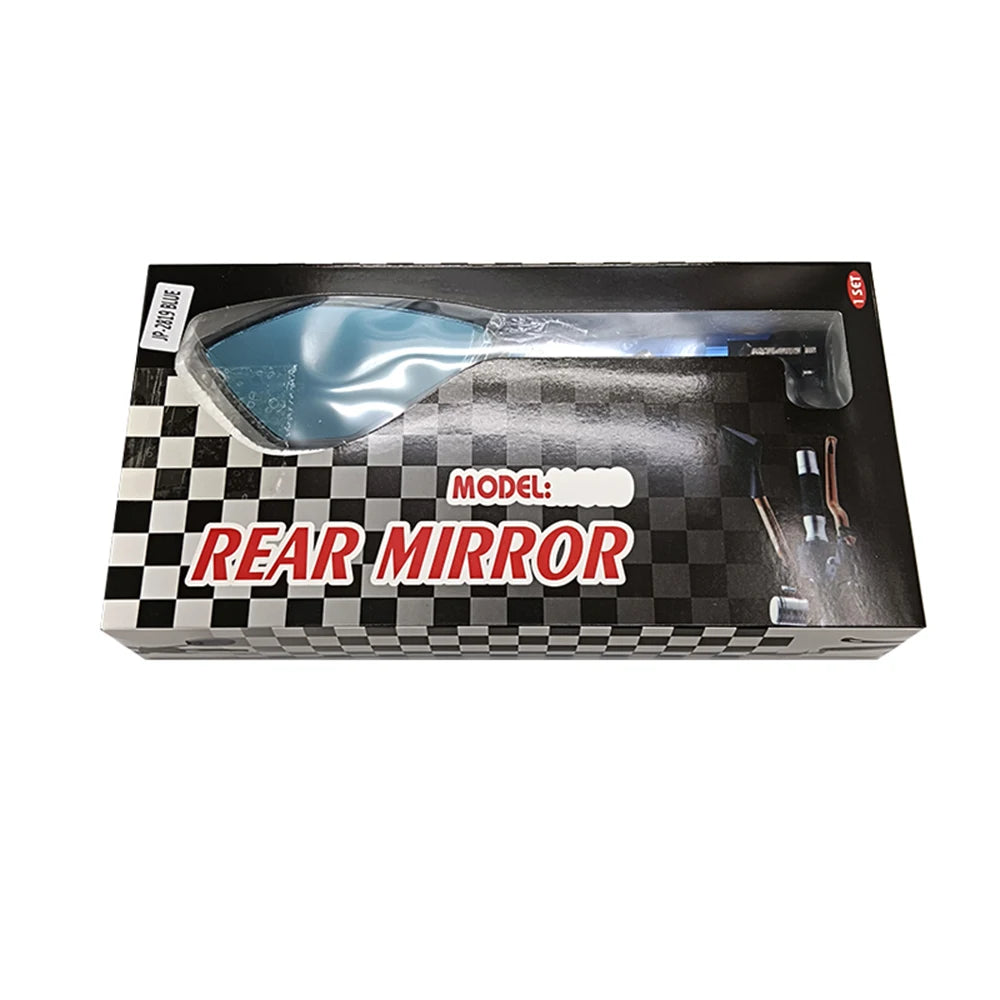 CNC Aluminium Motorcycle Mirrors 8mm 10mm, Honda Yamaha Suzuki Kawasaki Aprilia