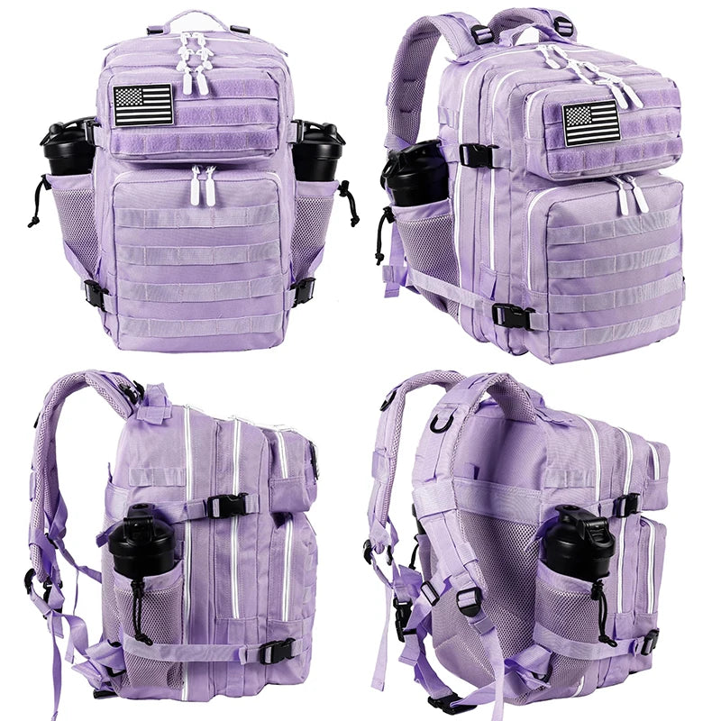 35L Tactical Gym Backpack Rucksack Sports Fitness Travel Bag Molle System
