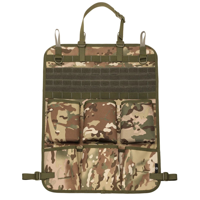 Seat Back Organizer – Waterproof Storage Bag with MOLLE System