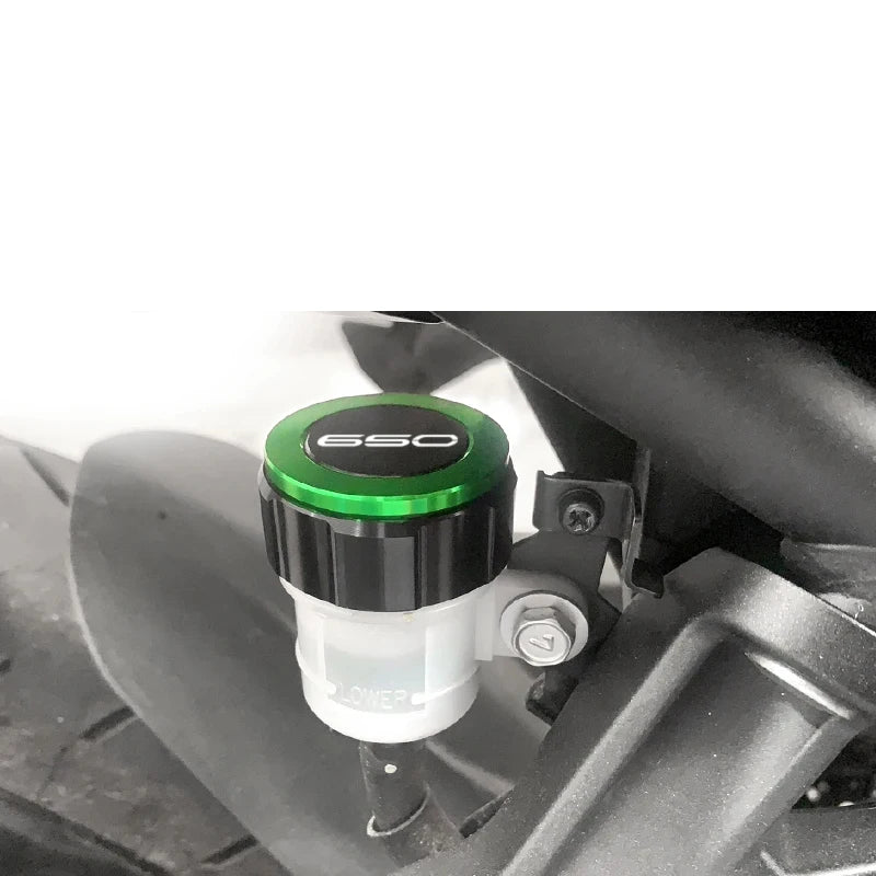 CNC Rear/Front Brake Fluid Reservoir Cap for Kawasaki Z650 Z650RS - 5 Colours