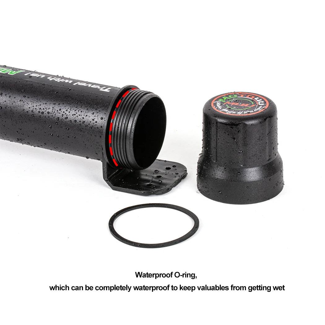 Universal Motorcycle Waterproof Tool Tube w/ Lock – Storage for Gear & Tools BMW