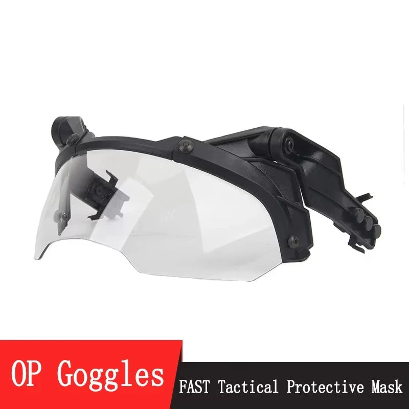 Airsoft Paintball Helmet OP Goggles Anti-Fog Riot Eye Protection Adjustable Mask