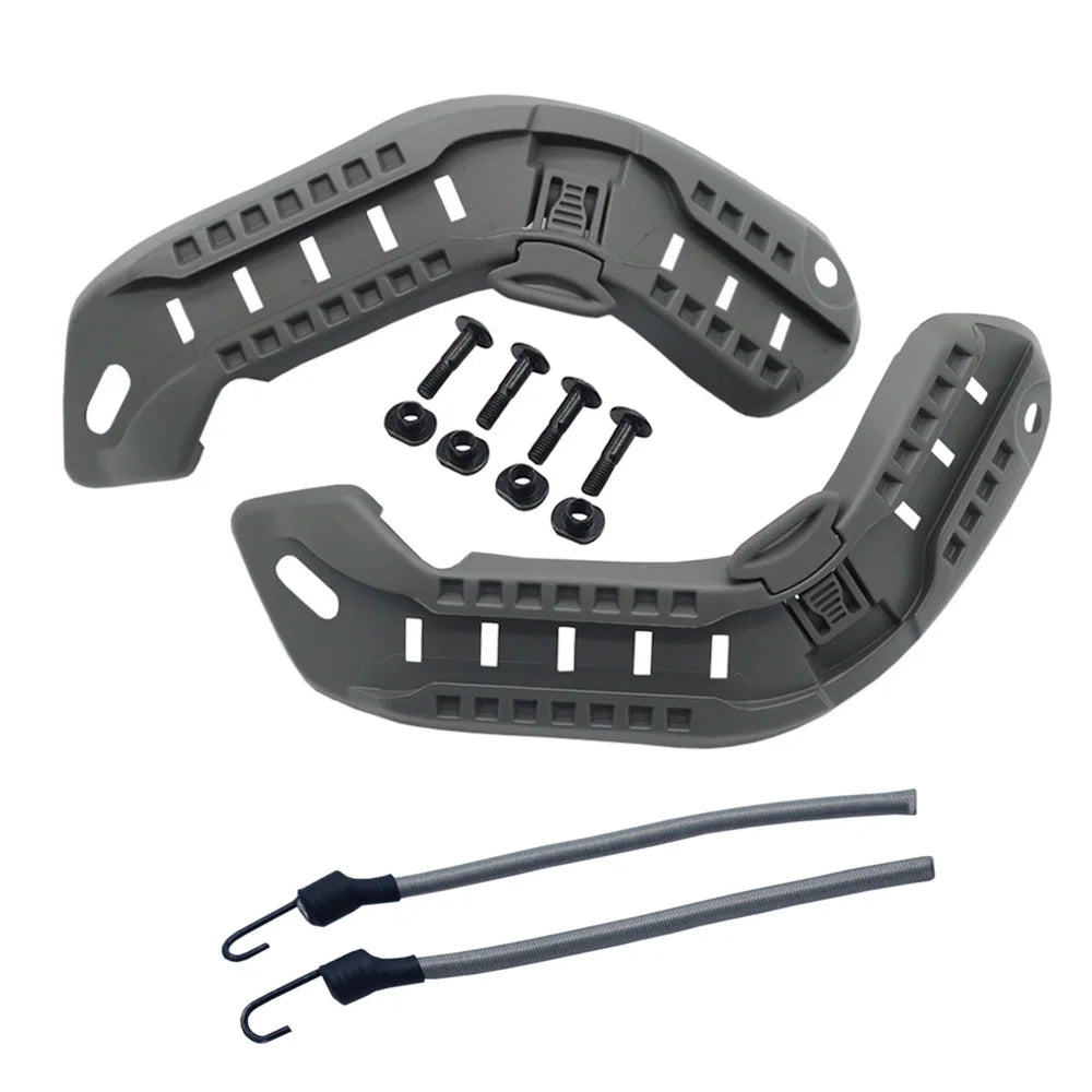 Tactical Helmet Side Rail Mount Kit ABS Airsoft Guide Rail Set