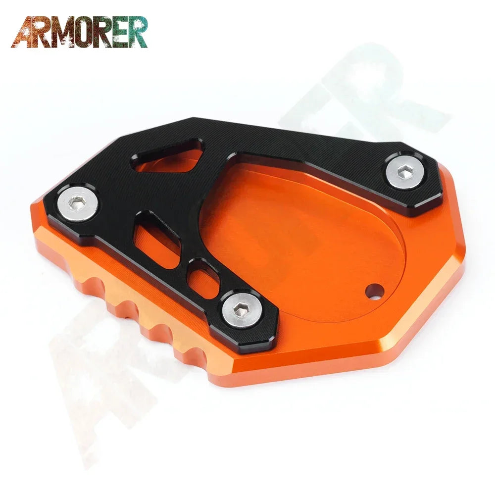 KTM 890 Adventure R Side Stand Kickstand Plate Pad CNC Aluminum 2020-2023