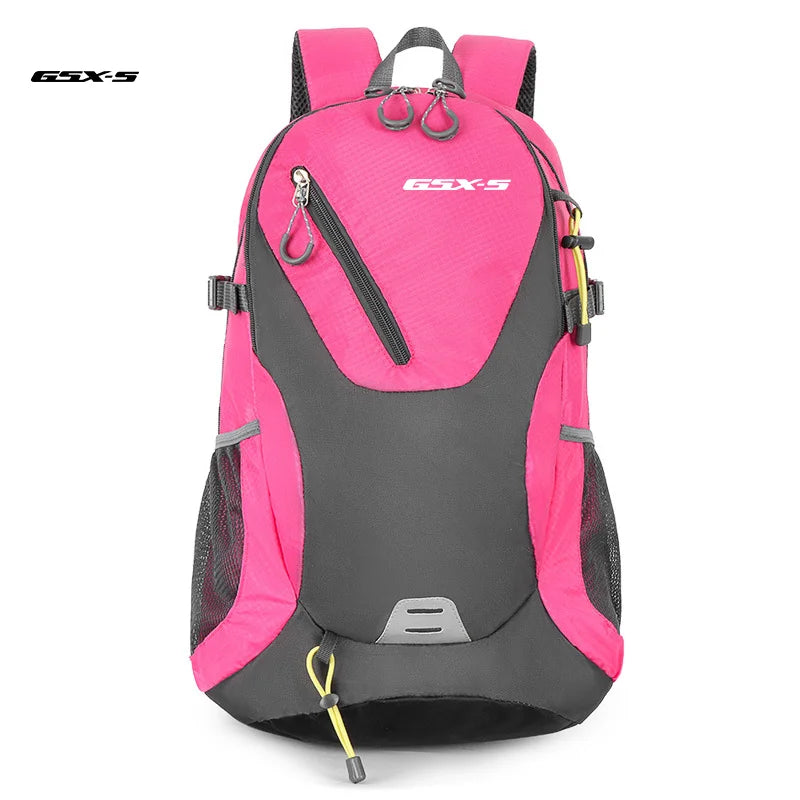 Backpack Suzuki GSX-S750 GSX-S1000 Motorcycle Travel Riding Touring Bag Gift