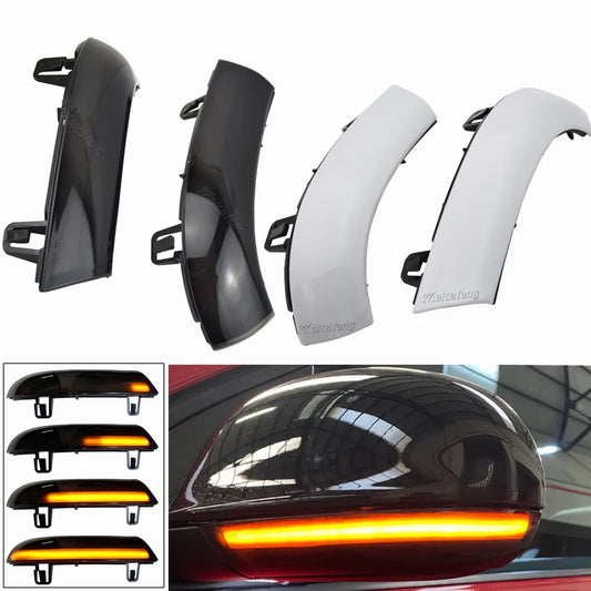 Dynamic LED Turn Signal Side Wing Mirror Indicator VW MK5 Golf Jetta Passat EOS
