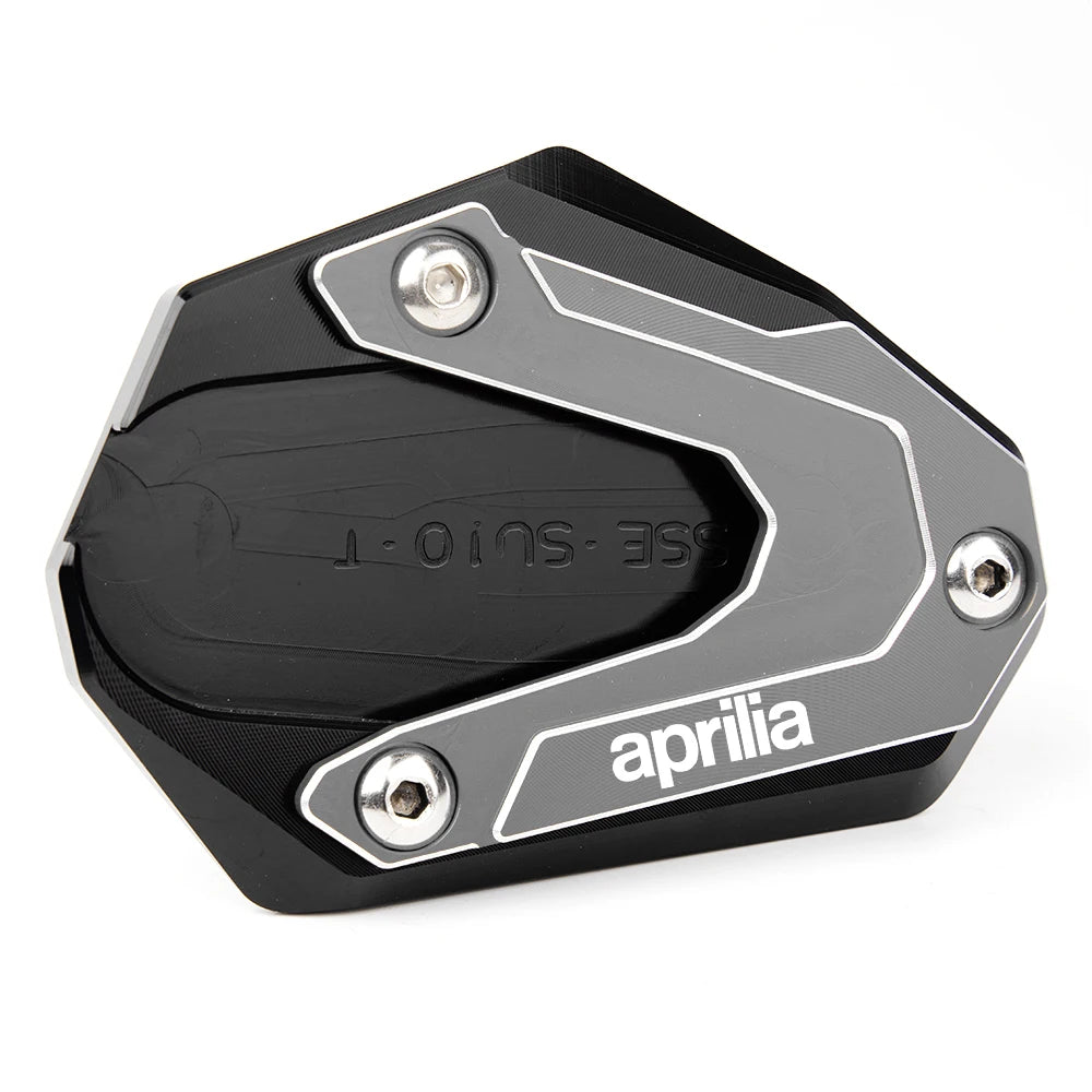 Aprilia RS660 RS457 2020-2025 Kickstand Pad CNC Side Stand Extension Plate
