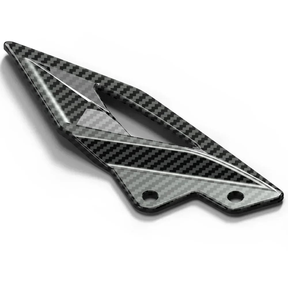 Triumph Street Triple 765R RS 2016-2024 Carbon-look Foot Pedal Heel Guard Plates