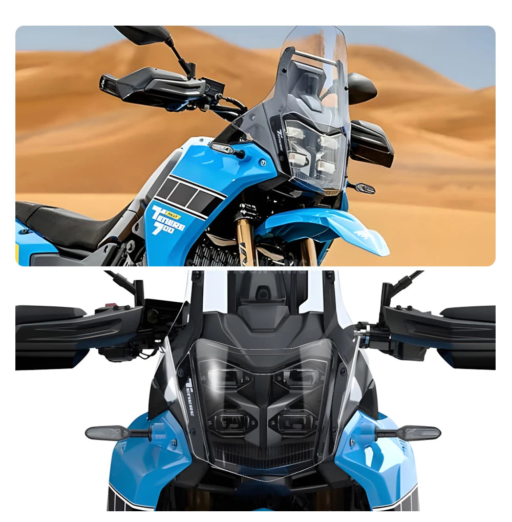 Headlight Protector Guard Cover for Yamaha Tenere 700 / Rally 2025 Onwards