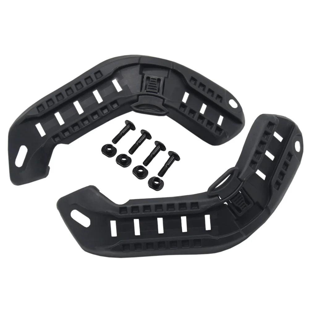 Tactical Helmet Side Rail Mount Kit ABS Airsoft Guide Rail Set