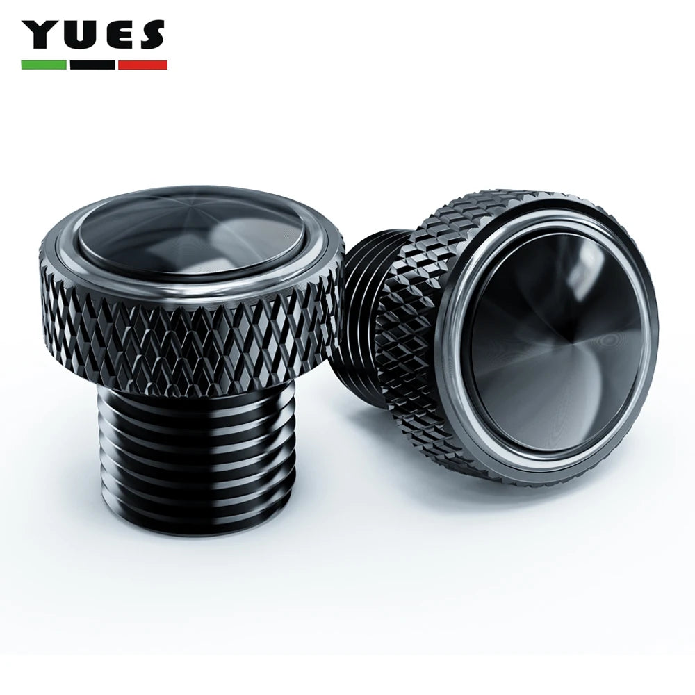 Yamaha MT07 MT09 MT10 Rear Mirror Hole Plugs M10*1.25 CNC Aluminum Screw Cover