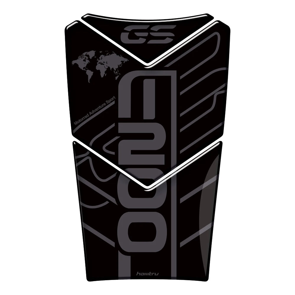 BMW R1200GS Adventure Tank Pad, LC 2014-2019, 3D Resin Motorcycle Protector