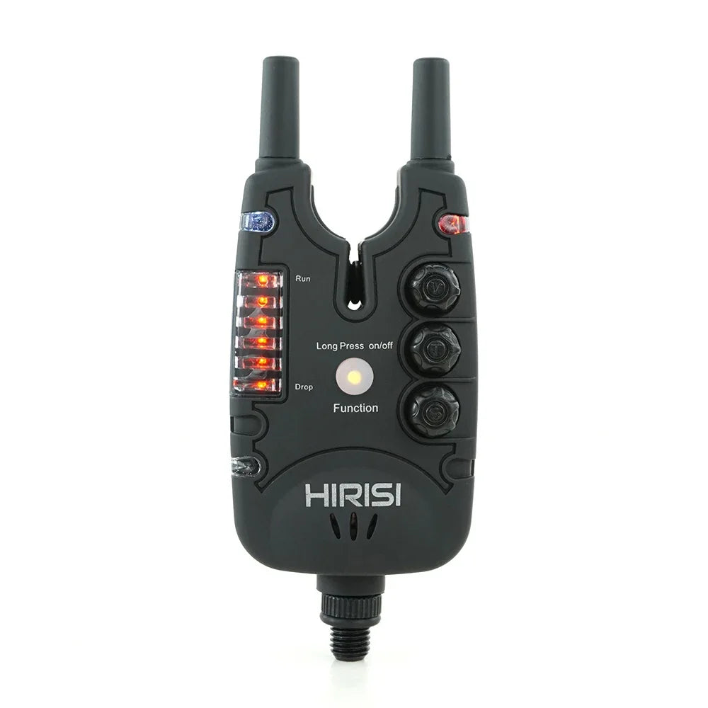 Hirisi Carp Fishing Bite Alarm B150 with LED Light Tone Volume Sensitivity