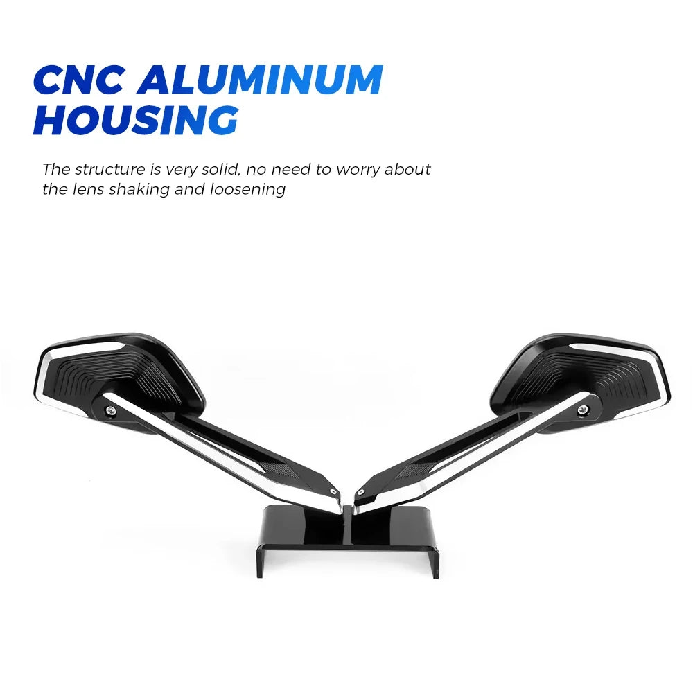 Aluminum Mirrors BMW R1250GS R1200GS F900R G310GS S1000R F800 F650 F700 F750 GS