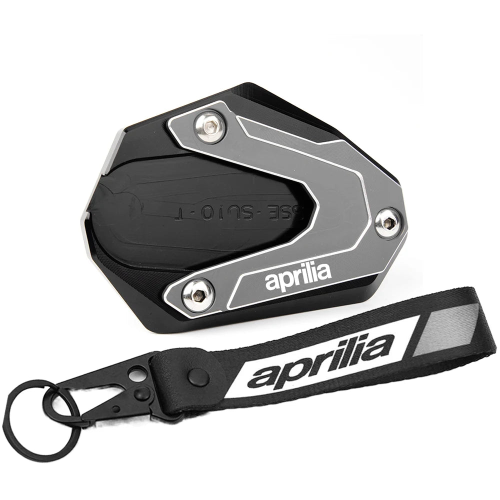 Aprilia RS660 RS457 2020-2025 Kickstand Pad CNC Side Stand Extension Plate