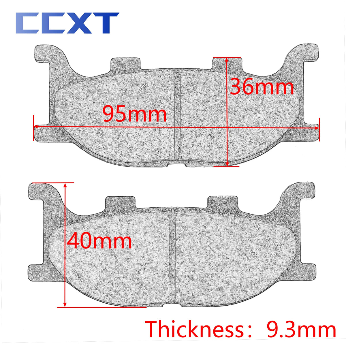 Front Rear Brake Pads XJ6 F N S SP Diversion 13-15 FZ6 Fazer 04-07