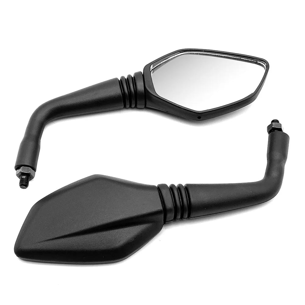 Universal Motorcycle Mirrors 10mm x1.25 (1x Right thread, 1x Left Thread ADV