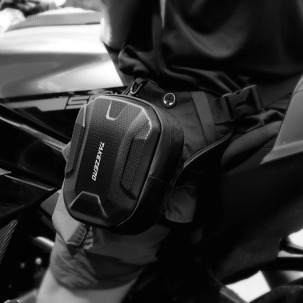Motorcycle Leg Side Bag – Waterproof Travel Pack Adjustable Waist & Thigh Bag