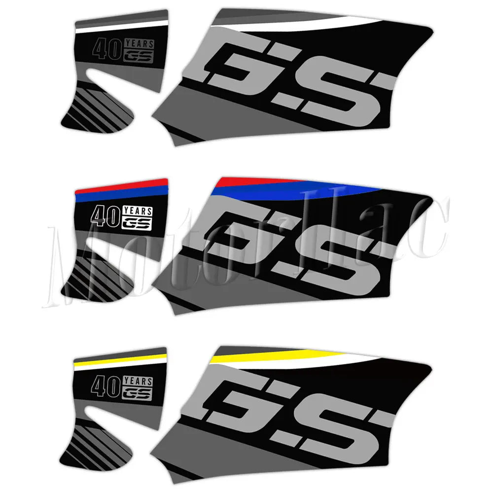 BMW R1200GS Motorcycle Swingarm Sticker R1200GS ADV 2004-2013 Triple Black 3M