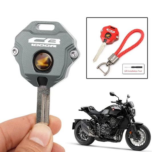 CNC Key Cover Shell Keychain For HONDA CB1000R 2018-2023 Key Ring Case