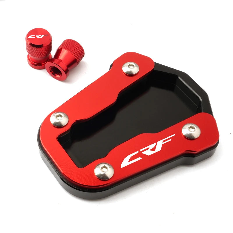 CRF300L 2021-2024 Side Stand Extension Kickstand Pad Enlarger 6061 CNC Aluminum