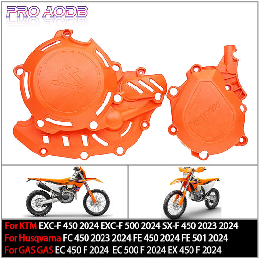 KTM Clutch Cover Ignition Protector Guard GAS GAS HUSQVARNA 450 500 2024