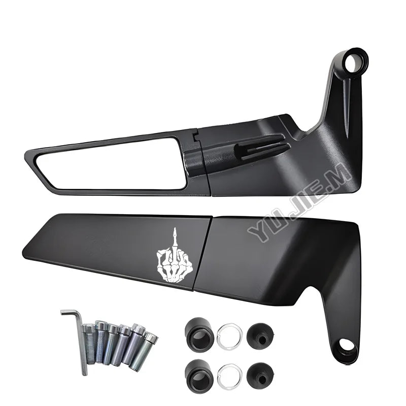 KTM DUKE 125 200 250 390 690 CNC Rearview Mirror Fixed Wing Motorcycle