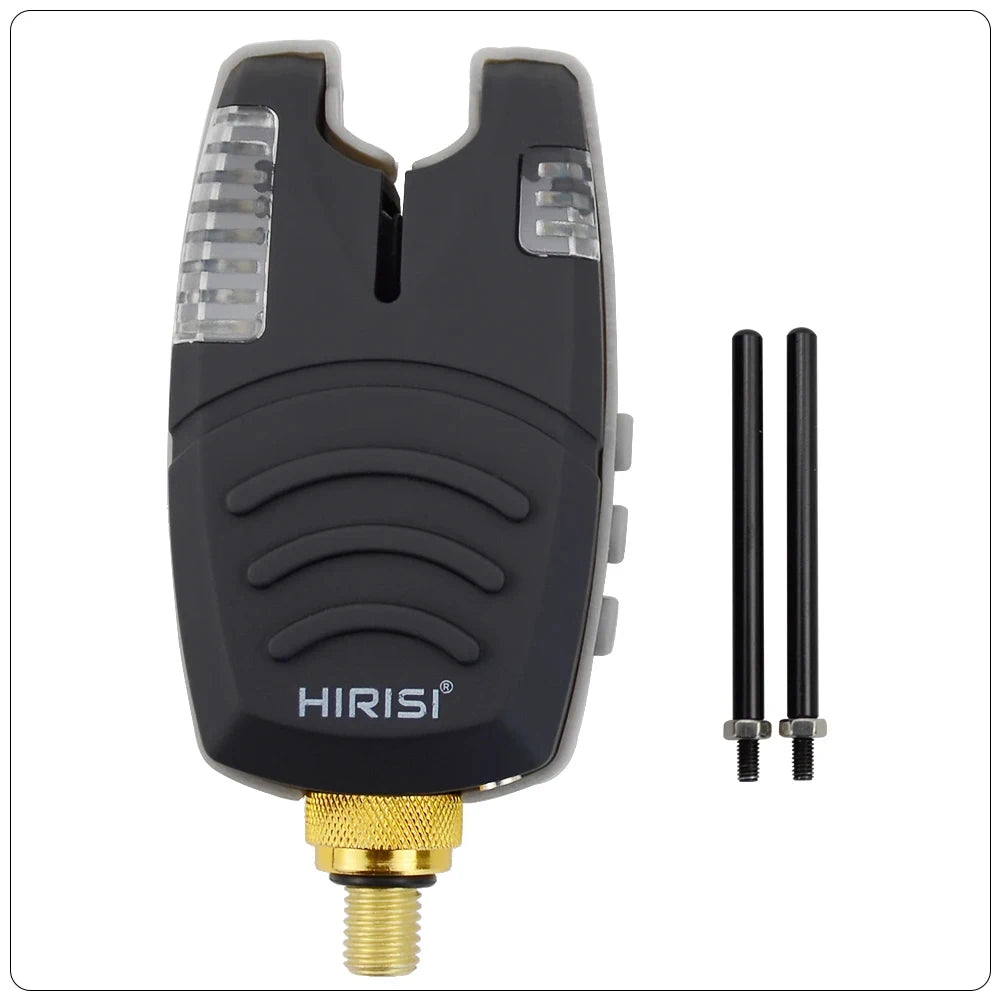 Carp Fishing Bite Alarm with Snag Bar LED Band Waterproof B1139 Fish Indicator