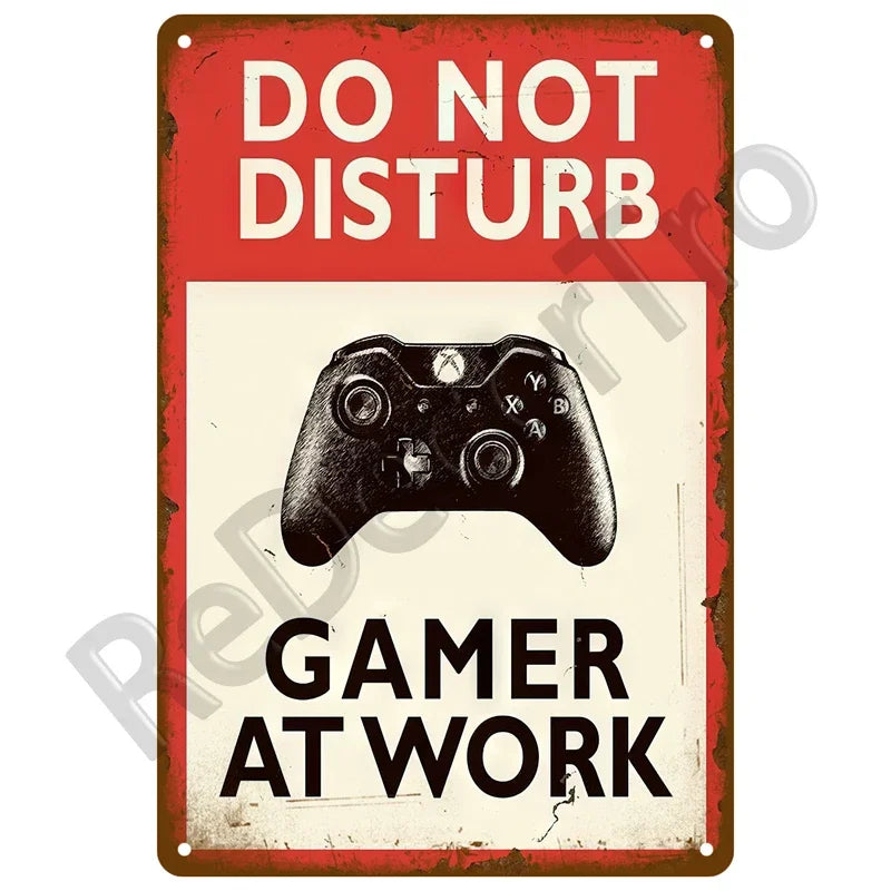Warning Danger Beware Metal Sign,  Home Wall Decor Bar, Club, Man Cave Gift