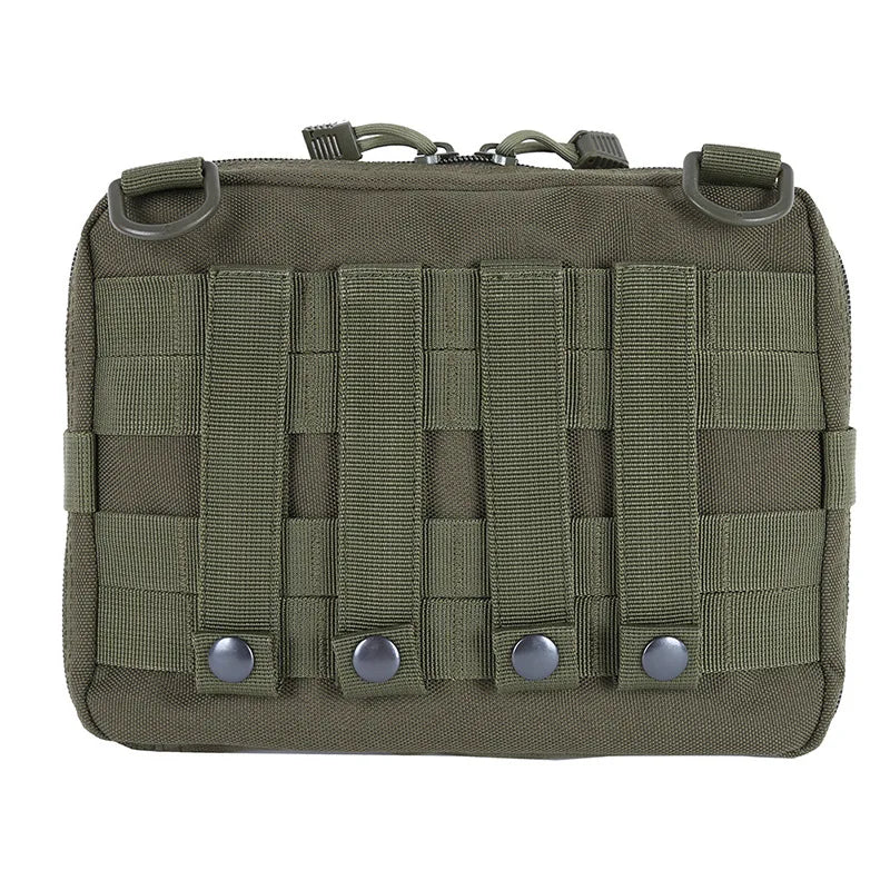 Tactical MOLLE Admin Pouch 1000D Nylon Utility Bag Map Pocket EDC  CS