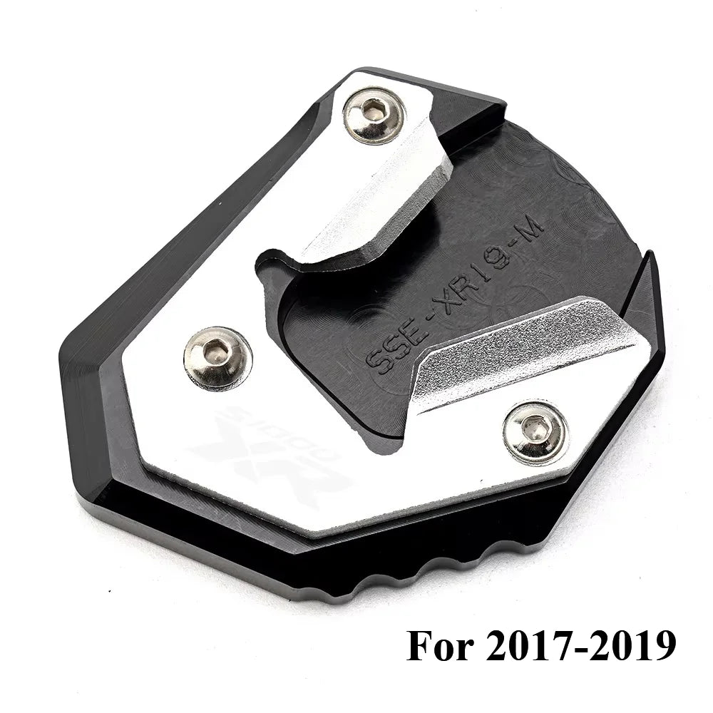 Kickstand Extension Pad Foot For BMW S1000XR 2017-2026  Valve Caps CNC Aluminum