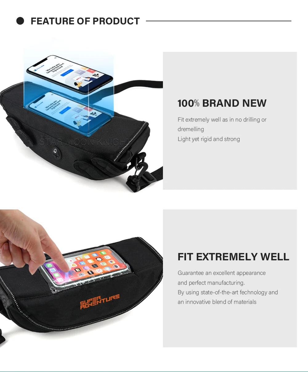 Waterproof Storage KTM 1290 1190 1090 1050 890 790 Adventure - Handlebar Bag