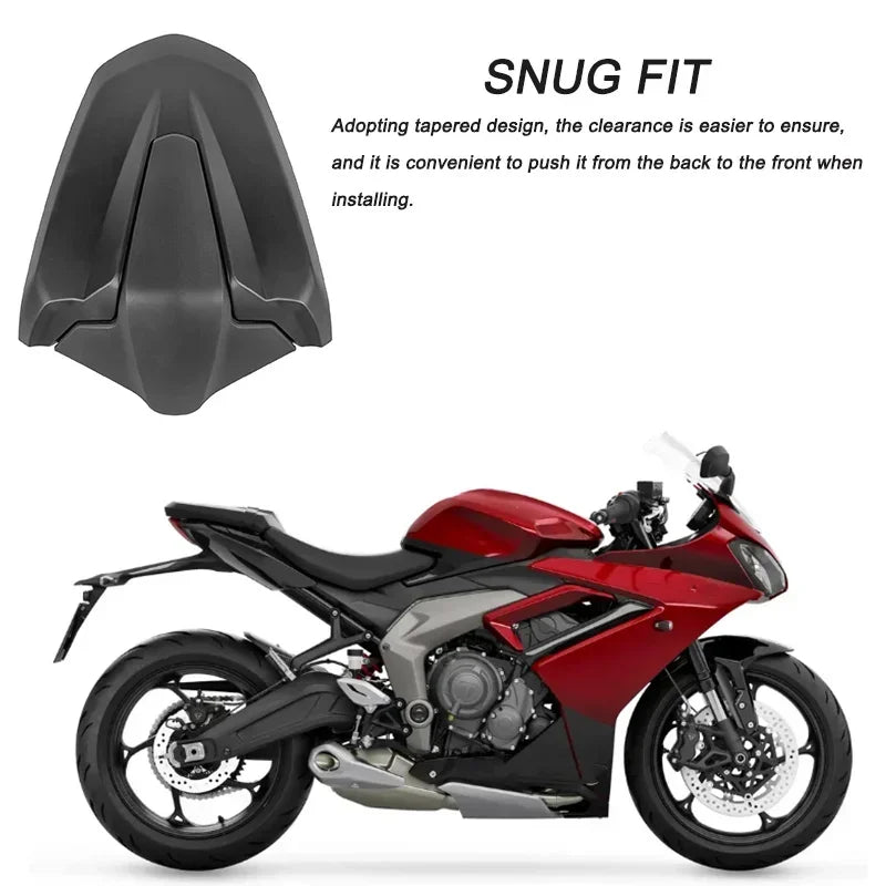 Rear Seat Cover Cowl For Triumph Daytona 660 2024–2025 Solo Race Single seat
