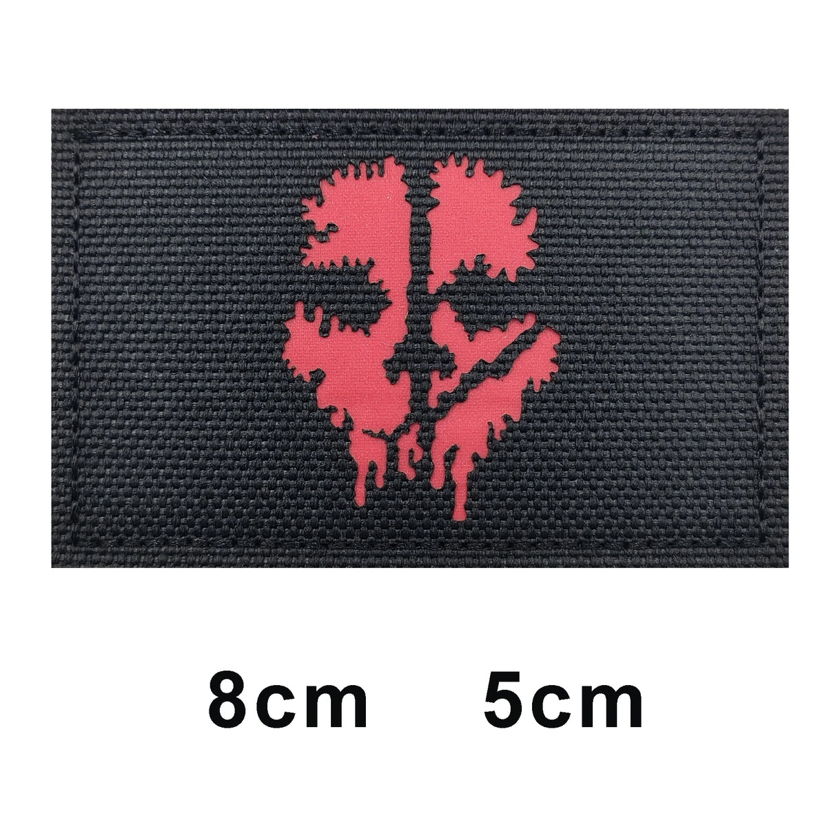 Call of Duty Ghost Skull Mask Tactical 3D Patch – Paintball Airsoft Hook/Loop