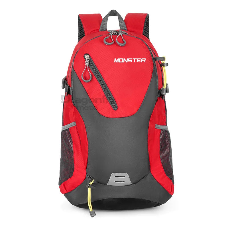 Backpack Ducati Monster Motorcycle Travel Bag Riding Touring Commuter Gift