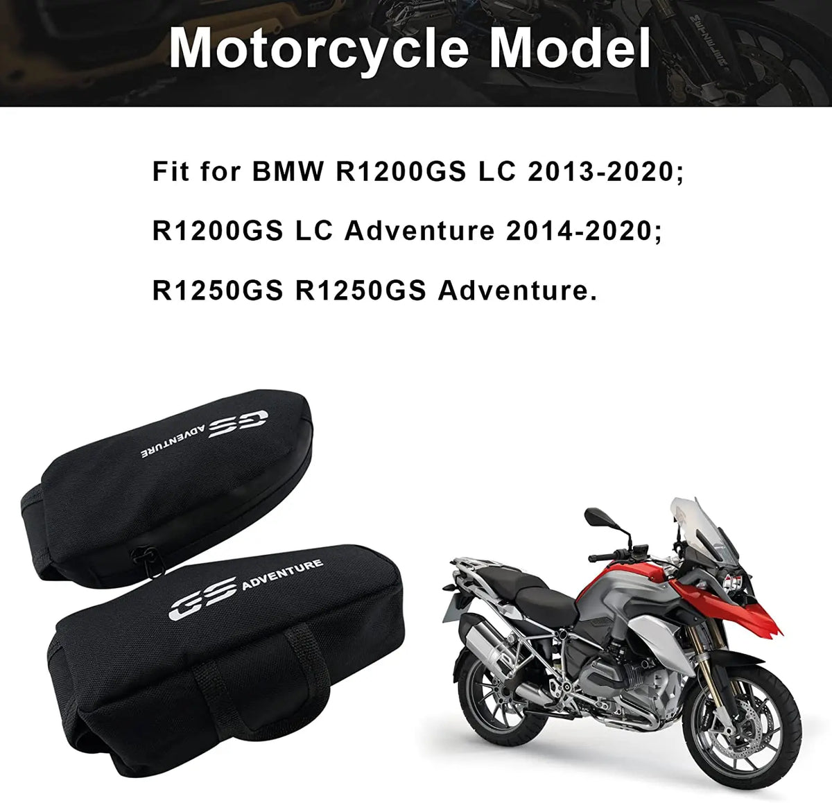 Waterproof Fairing Side Repair Toolbox Bags for BMW R1200GS R1250GS ADV LC