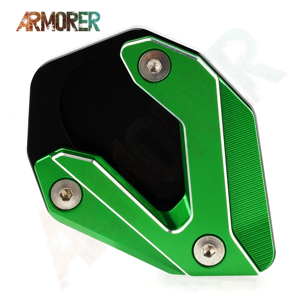 Kawasaki Versys 1000 SE Kickstand Side Stand Extension Pad CNC Aluminum 2015-2022