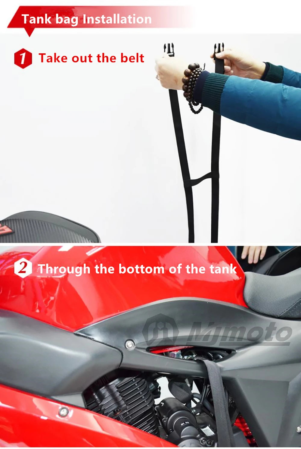 15L Motorcycle Tail Bag Waterproof Rear Seat Backpack Helmet Storage expandable