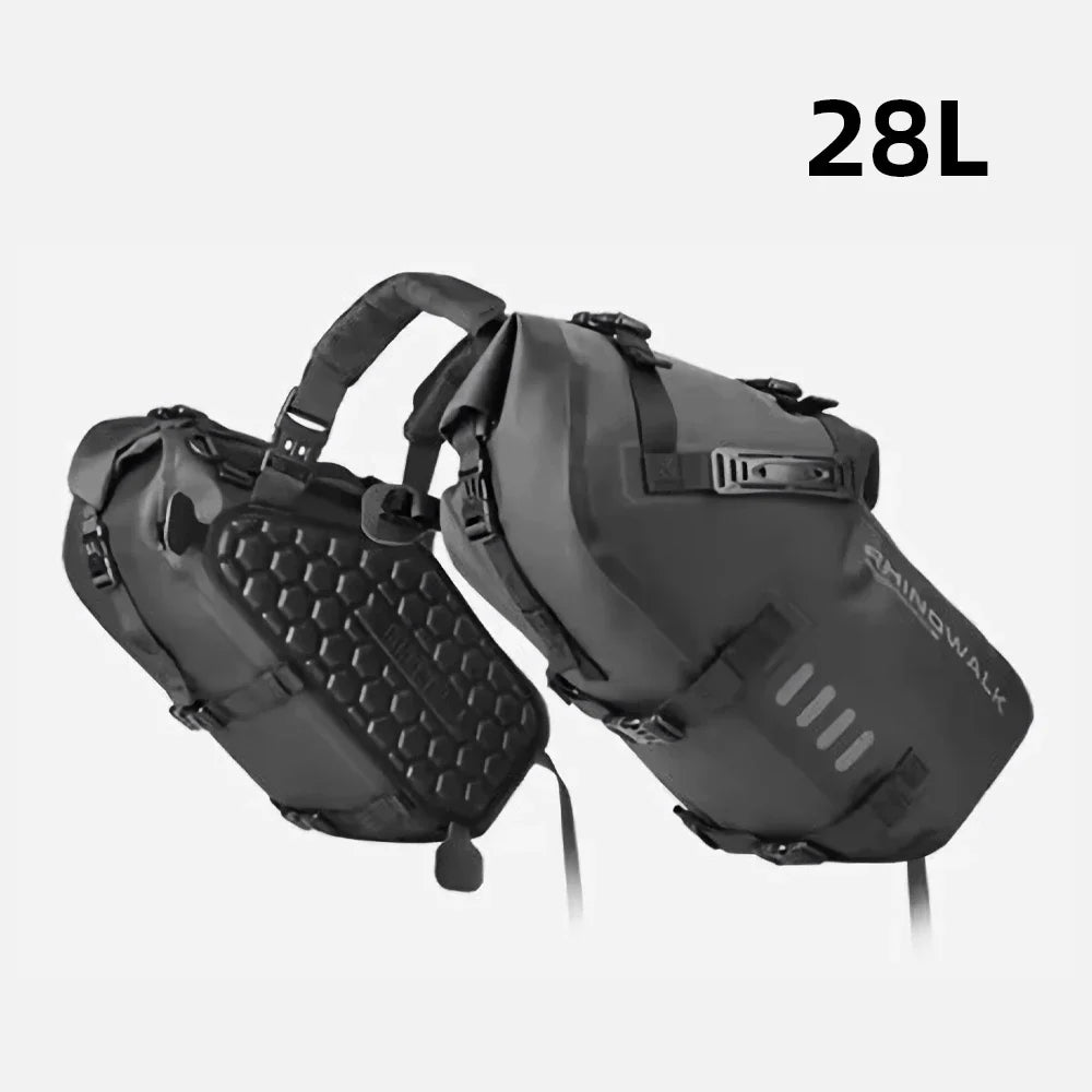 Adventure Motorcycle Saddle Bags 18L 28L 48L Pannier Luggage