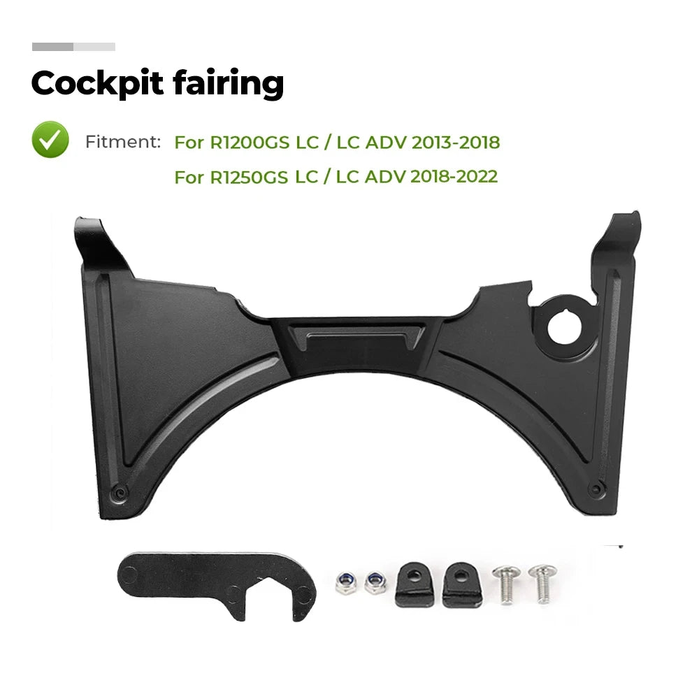 BMW Cockpit Fairing Forkshield R1200GS R1250GS ADV 2013-2024 GSA GS R1200